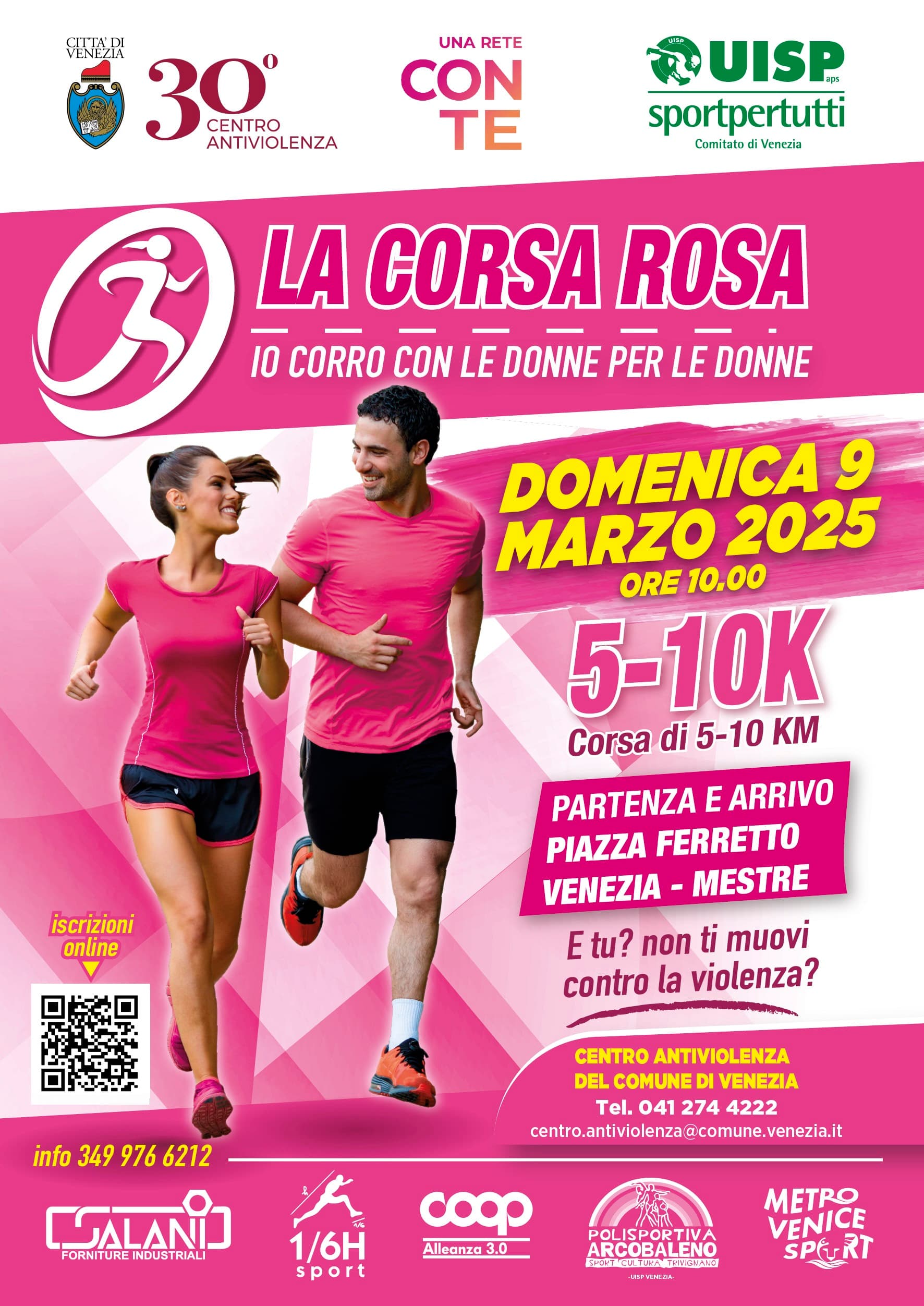 corsa rosa mestre 2025
