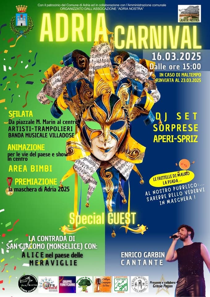 carnevale adria 2025