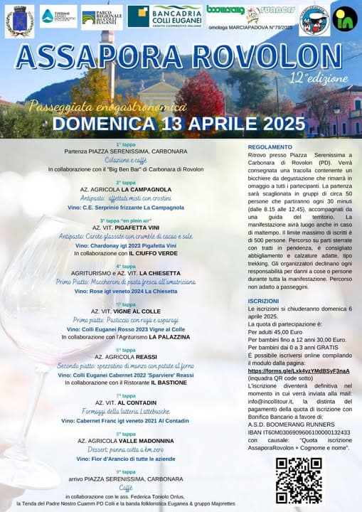 assapora rovolon 2025