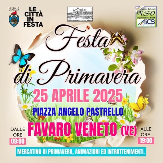 festa primavera 2025 favaro veneto