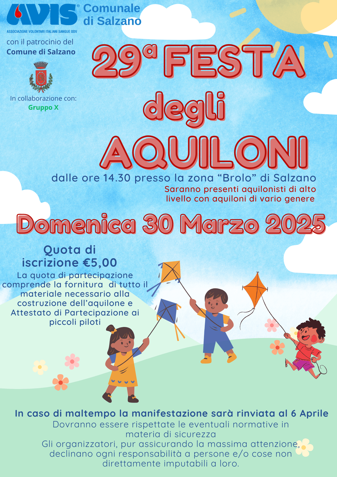 festa degli aquiloni salzano 2025