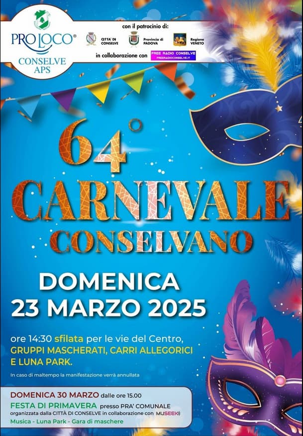 carnevale conselvano 2025