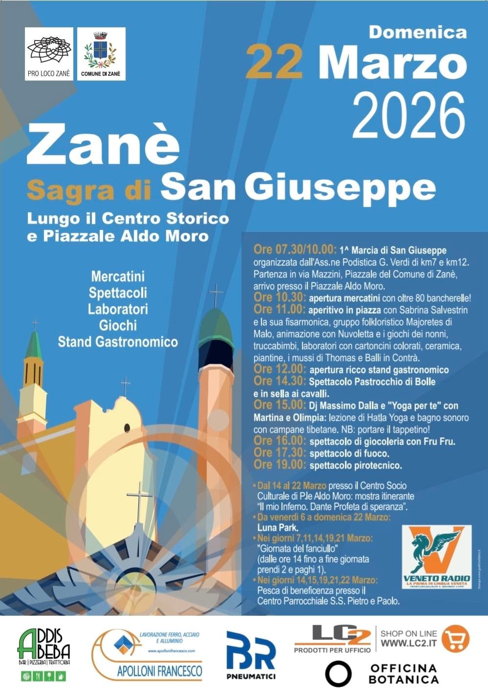 sagra zanè 2026