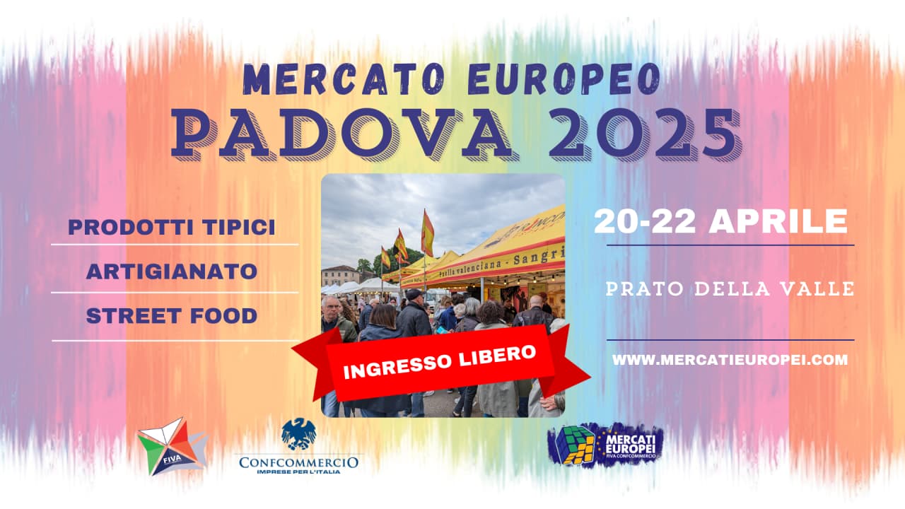 mercato europeo padova aprile 2025