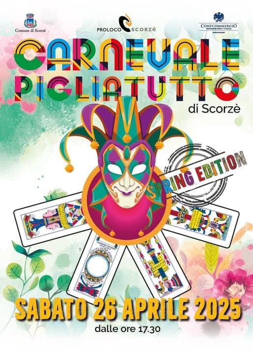 carnevale pigliatutto scorzè 2025