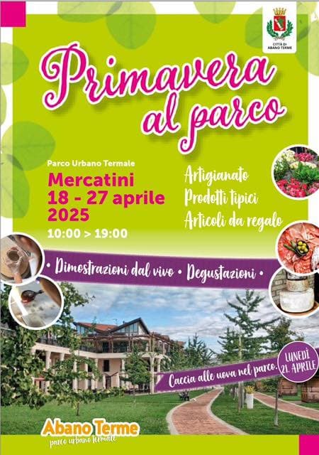 primavera parco abano 2025