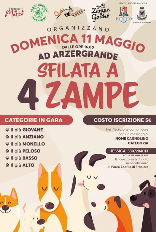 Sfilata a 4 Zampe – Arzergrande