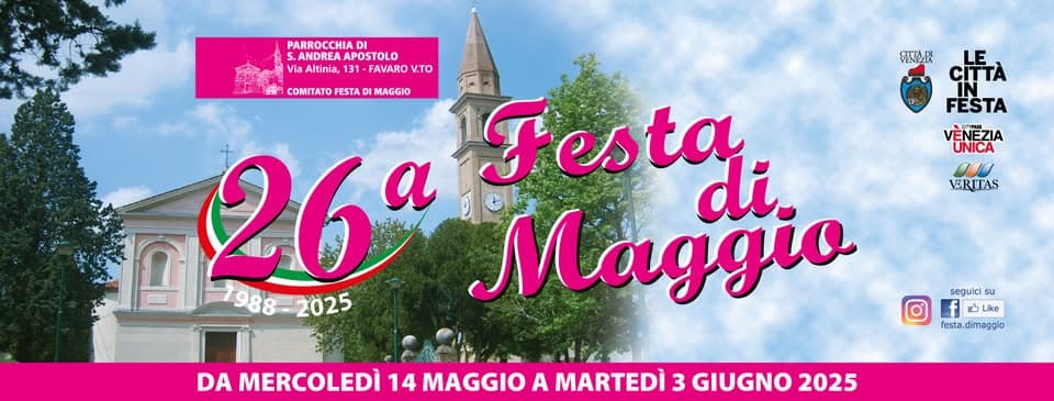 festa maggio favaro 2025