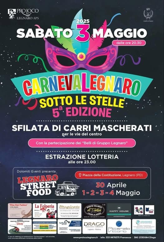 carnevale legnaro 2025