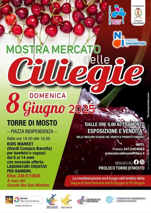 mostra ciliegie 2025