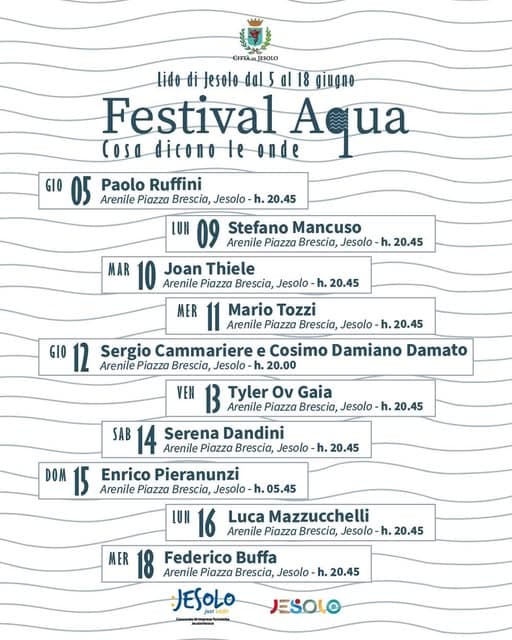 festival acqua jesolo 2025