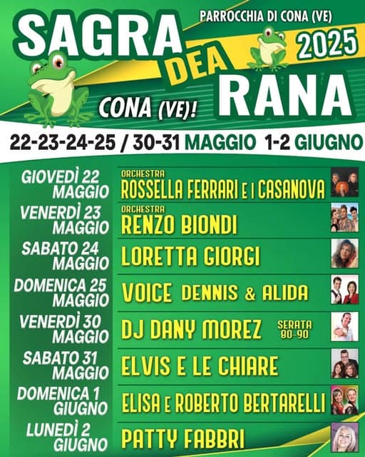 sagra dea rana cona 2025