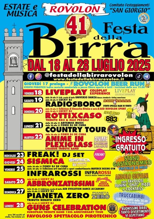 festa birra rovolon 2025