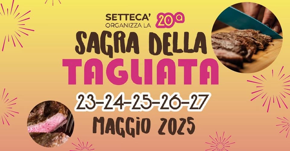 sagra tagliata setteca 2025