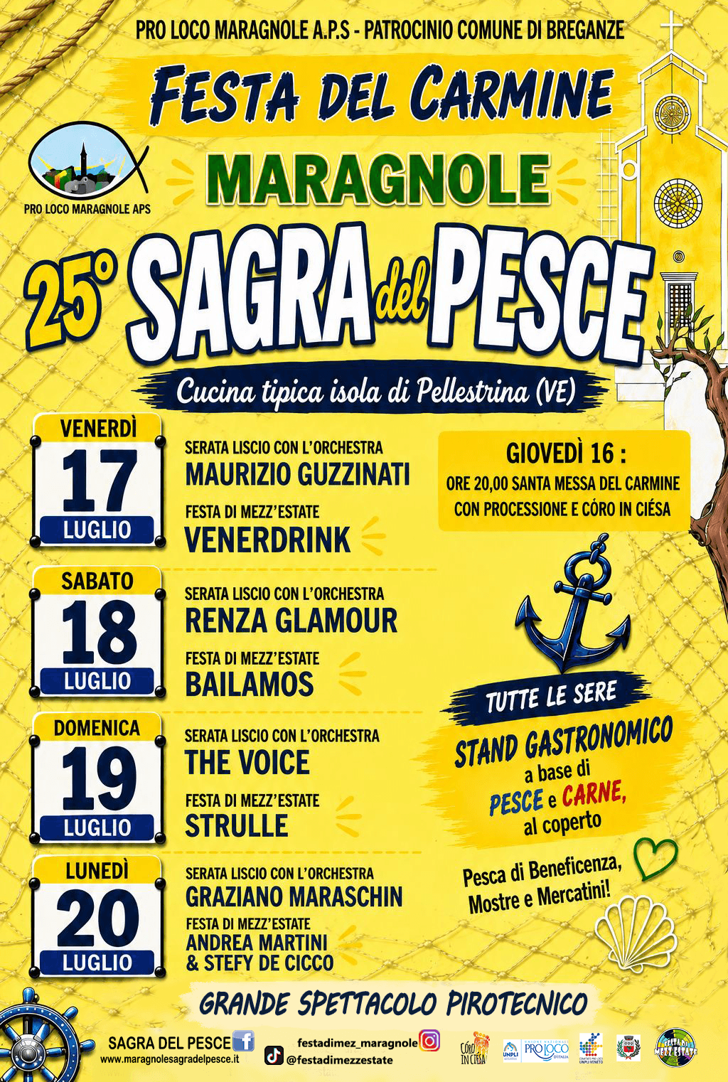 sagra pesce 2026 maragnole