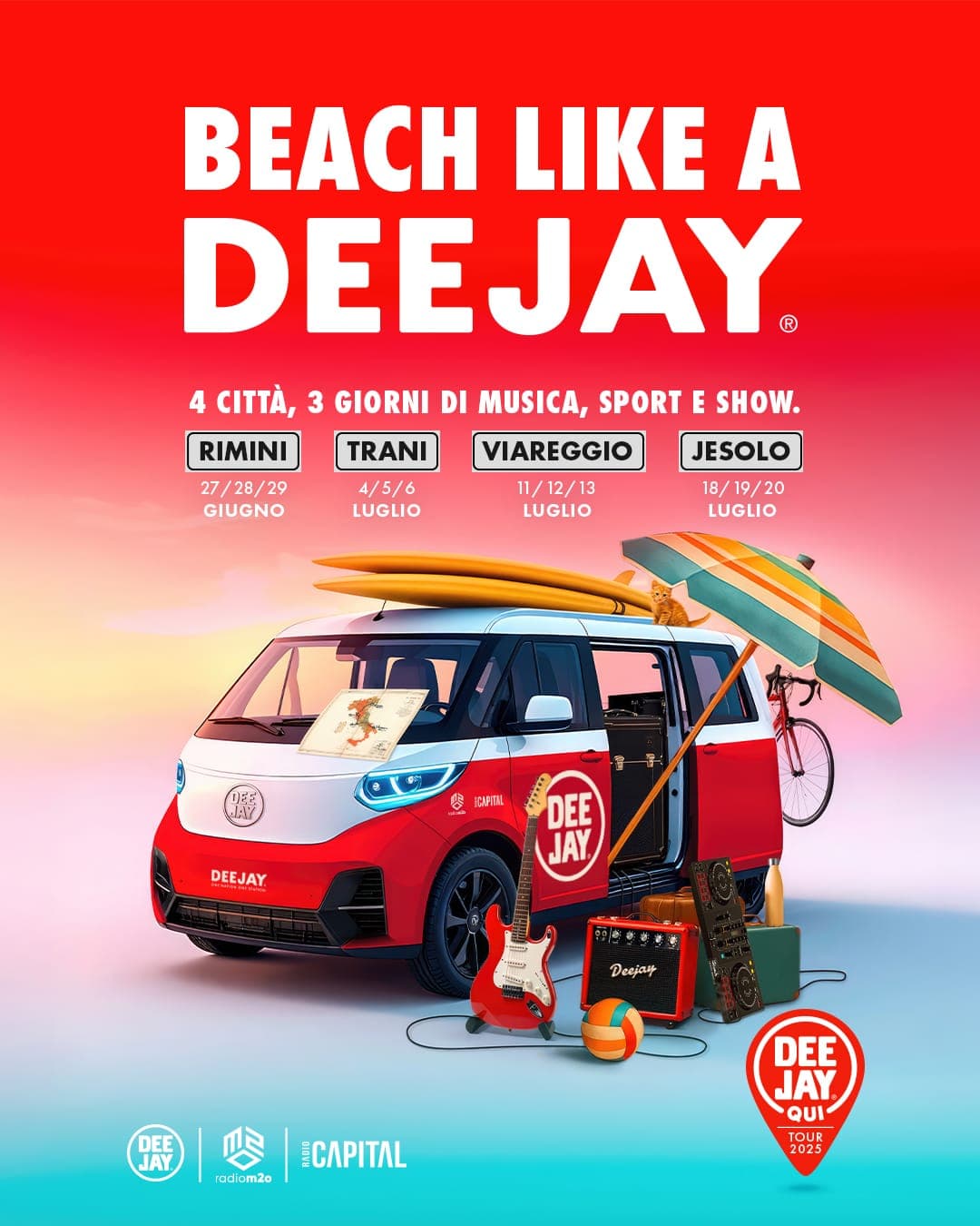 Beach like a deejay jesolo