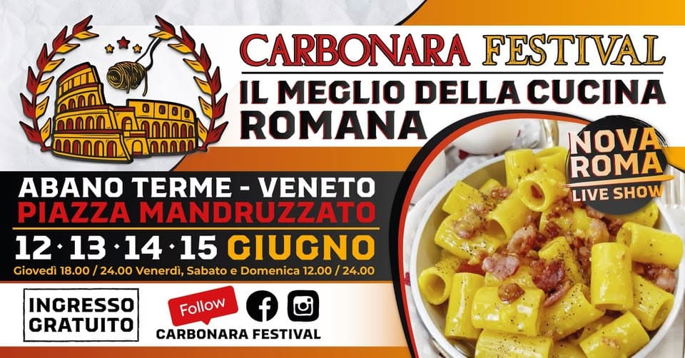 carbonara festival abano 2025