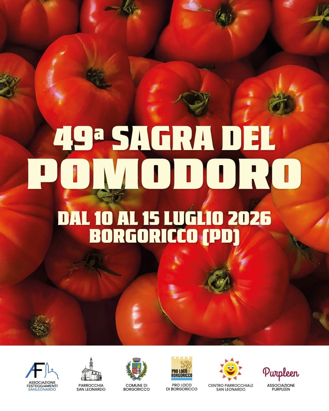 sagra pomodoro borgoricco 2026