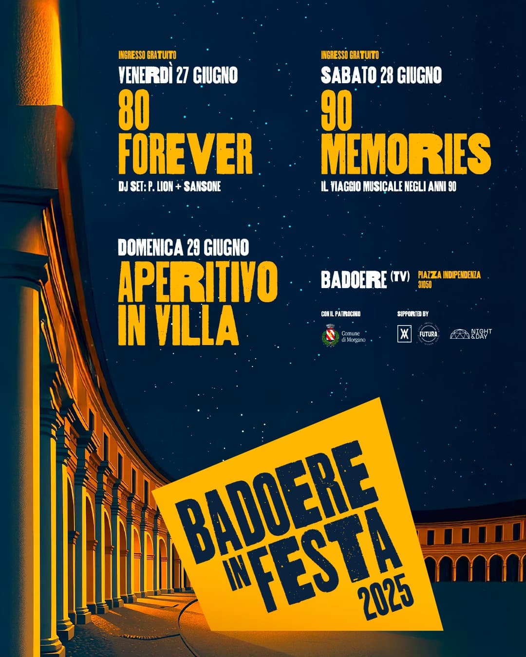 badoere in festa 2025