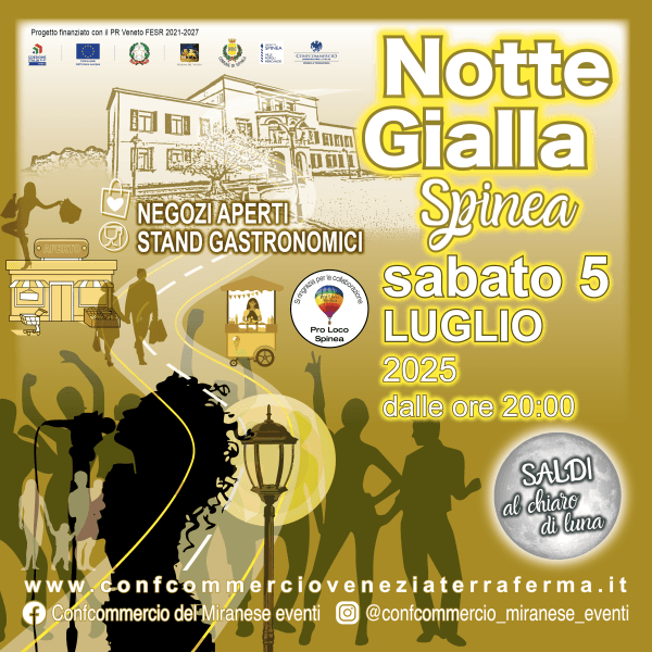 notte gialla spinea 2025