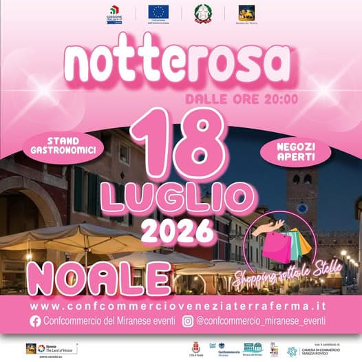 notte rosa noale 2026