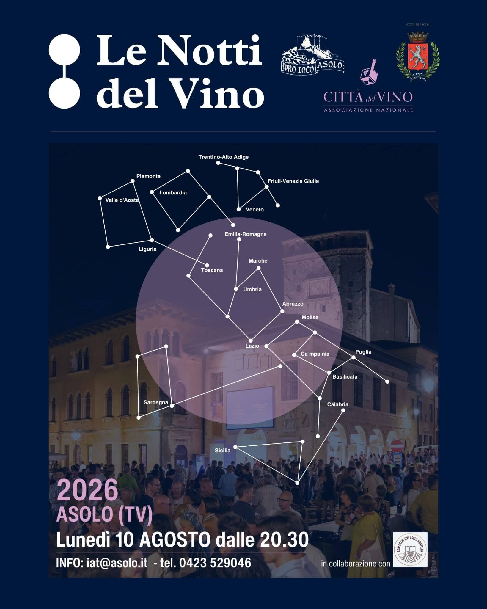 notti vino 2026 asolo