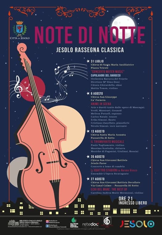 note di notte jesolo 2025