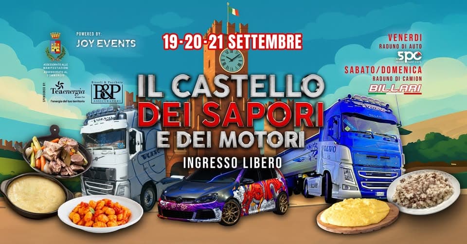 castello sapori motori 2025