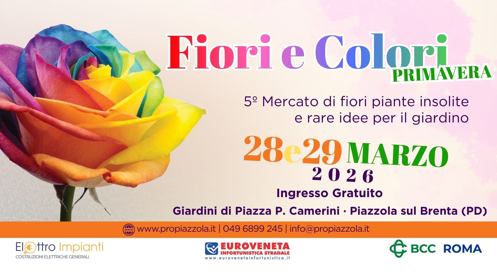 mercato fiori piazzola brenta 2026
