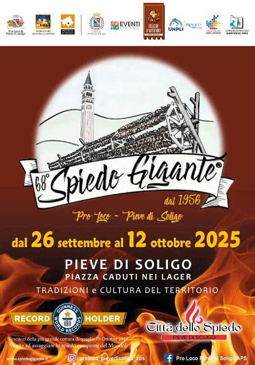 spiedo gigante 2025 pieve di soligo