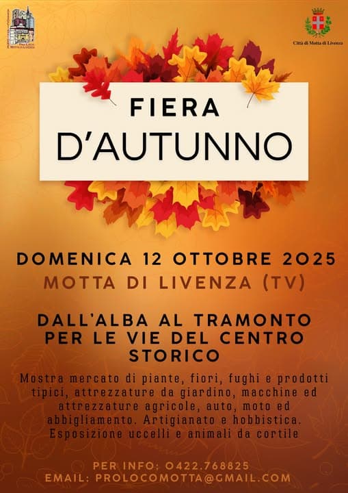 fiera autunno motta livenza 2025