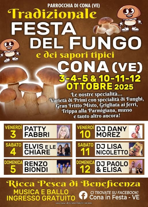 festa fungo 2025 cona