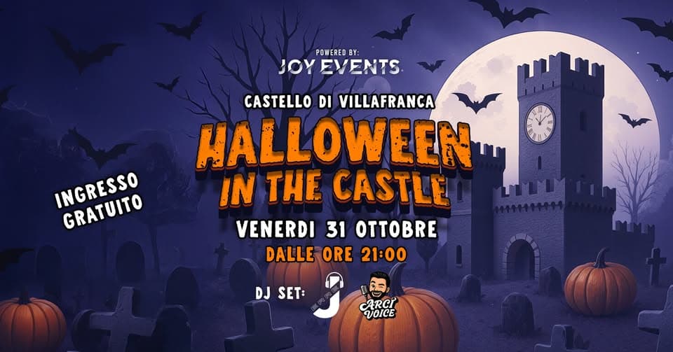 halloween in the castle 2025