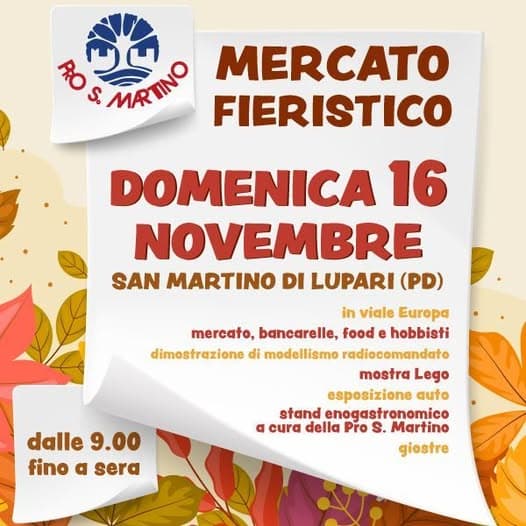 mercato fieristico san martino di lupari 2025