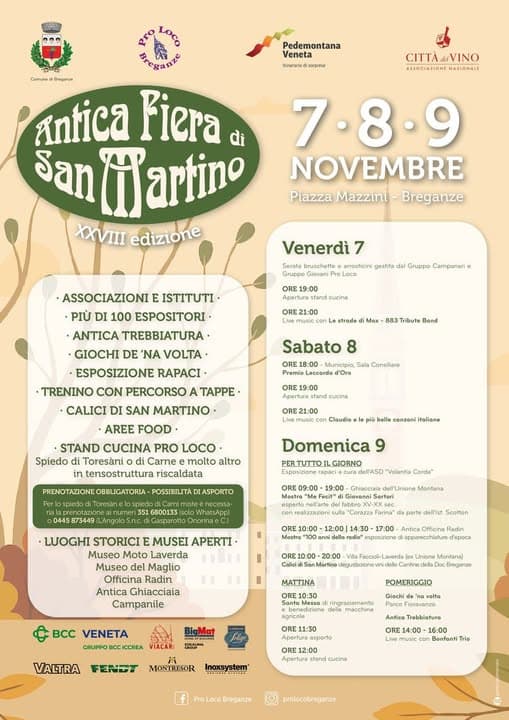Antica Fiera San Martino 2025 Breganze