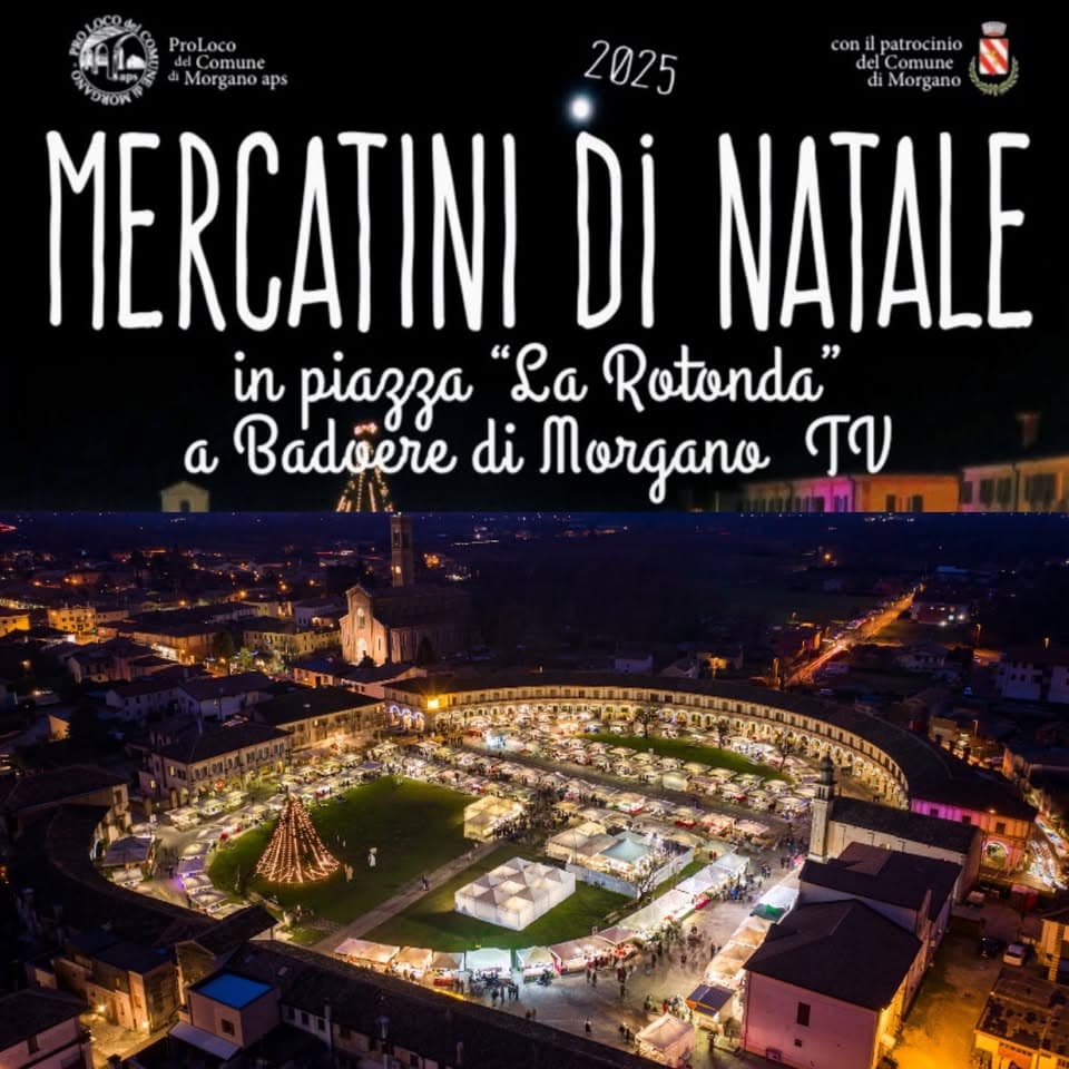 mercatini natale badoere 2025