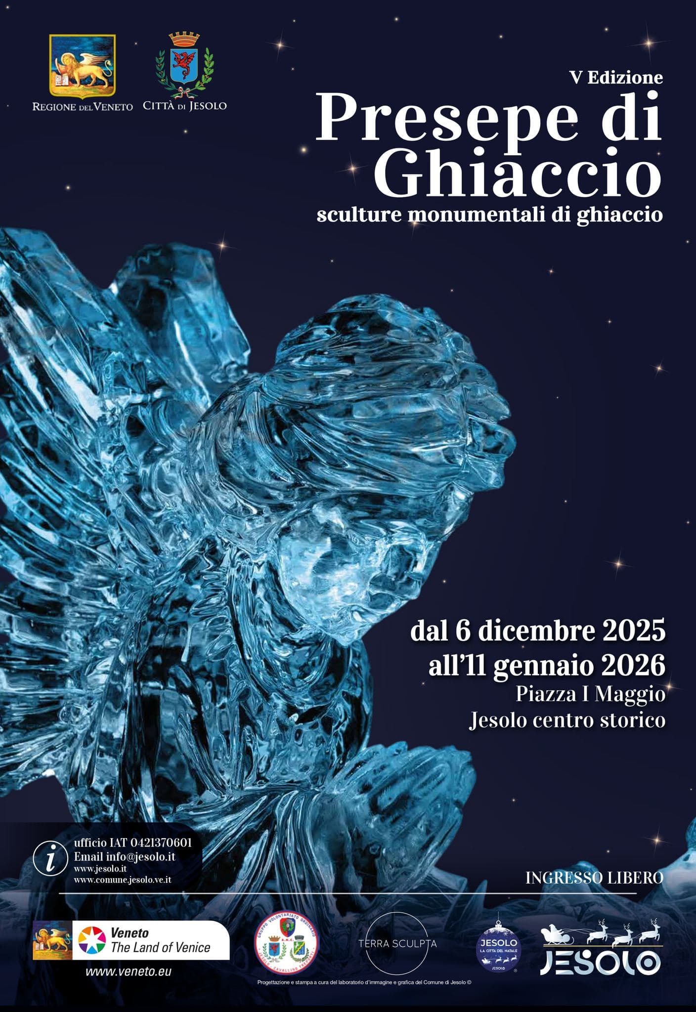 presepe ghiaccio jesolo 2025-2026