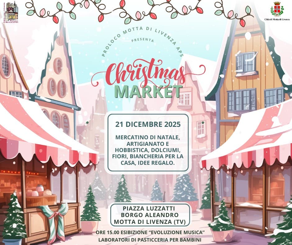 mercatino natale motta livenza 2025