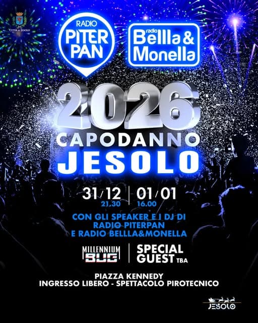 capodanno 2026 Jesolo