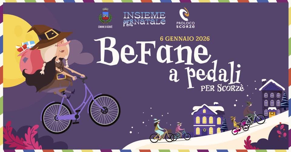 befane pedali scorzè 2026