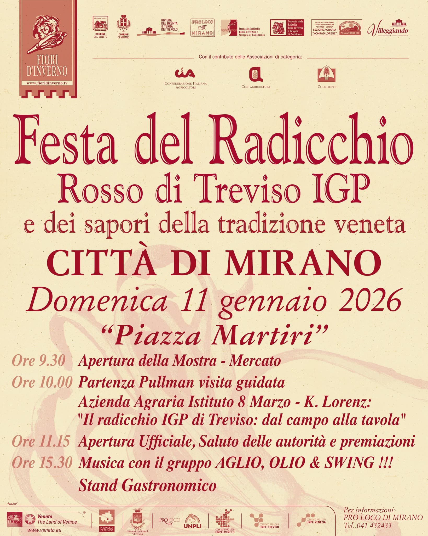 festa radicchio rosso mirano 2026