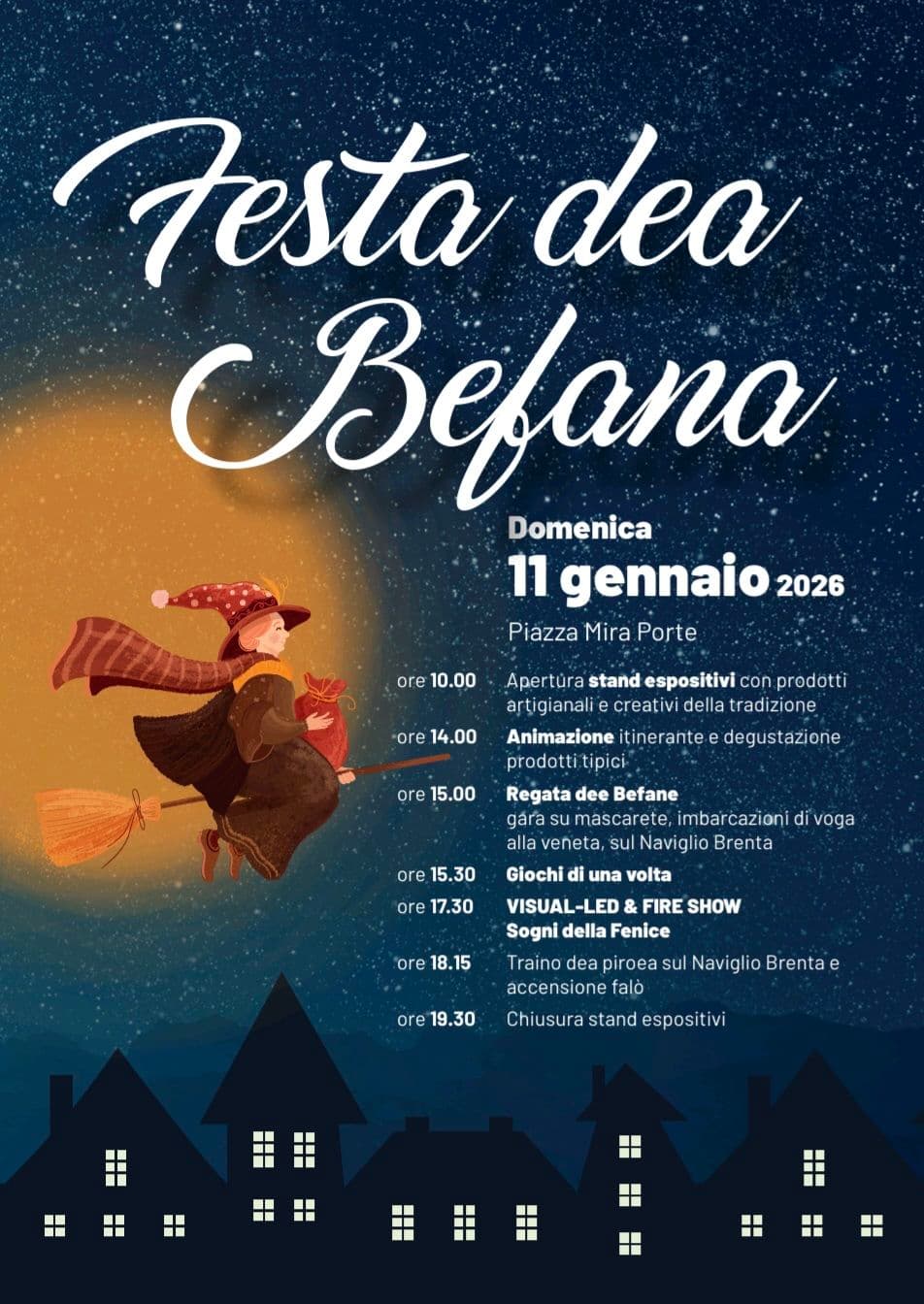 festa befana mira 2026