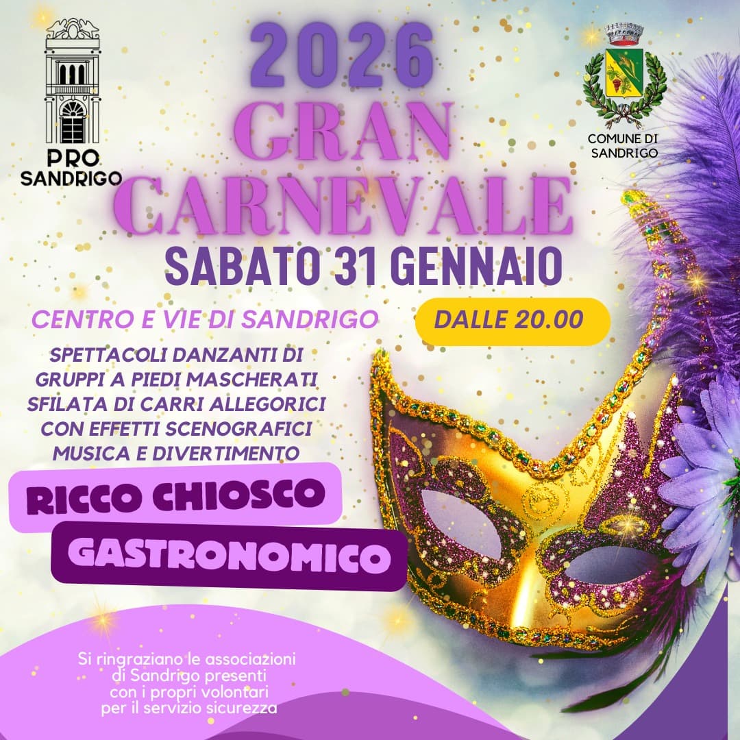 carnevale sadrigo 2026