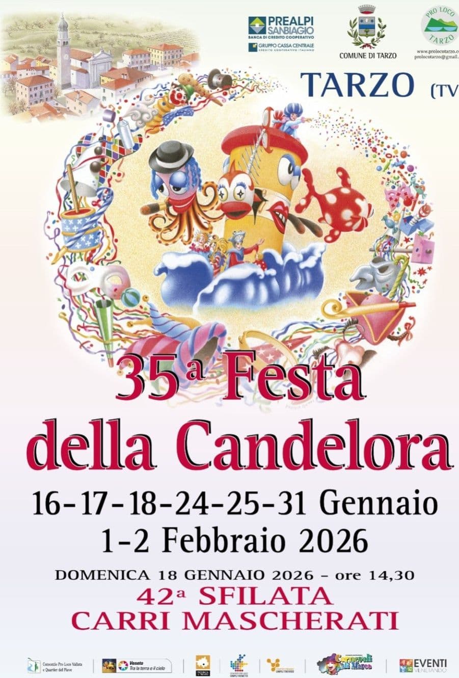festa candelora tarzo 2026