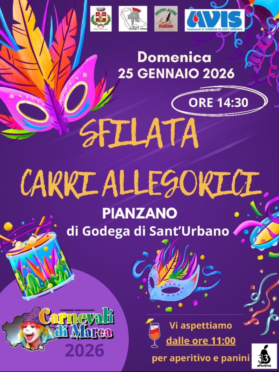 carnevale pianzano 2026