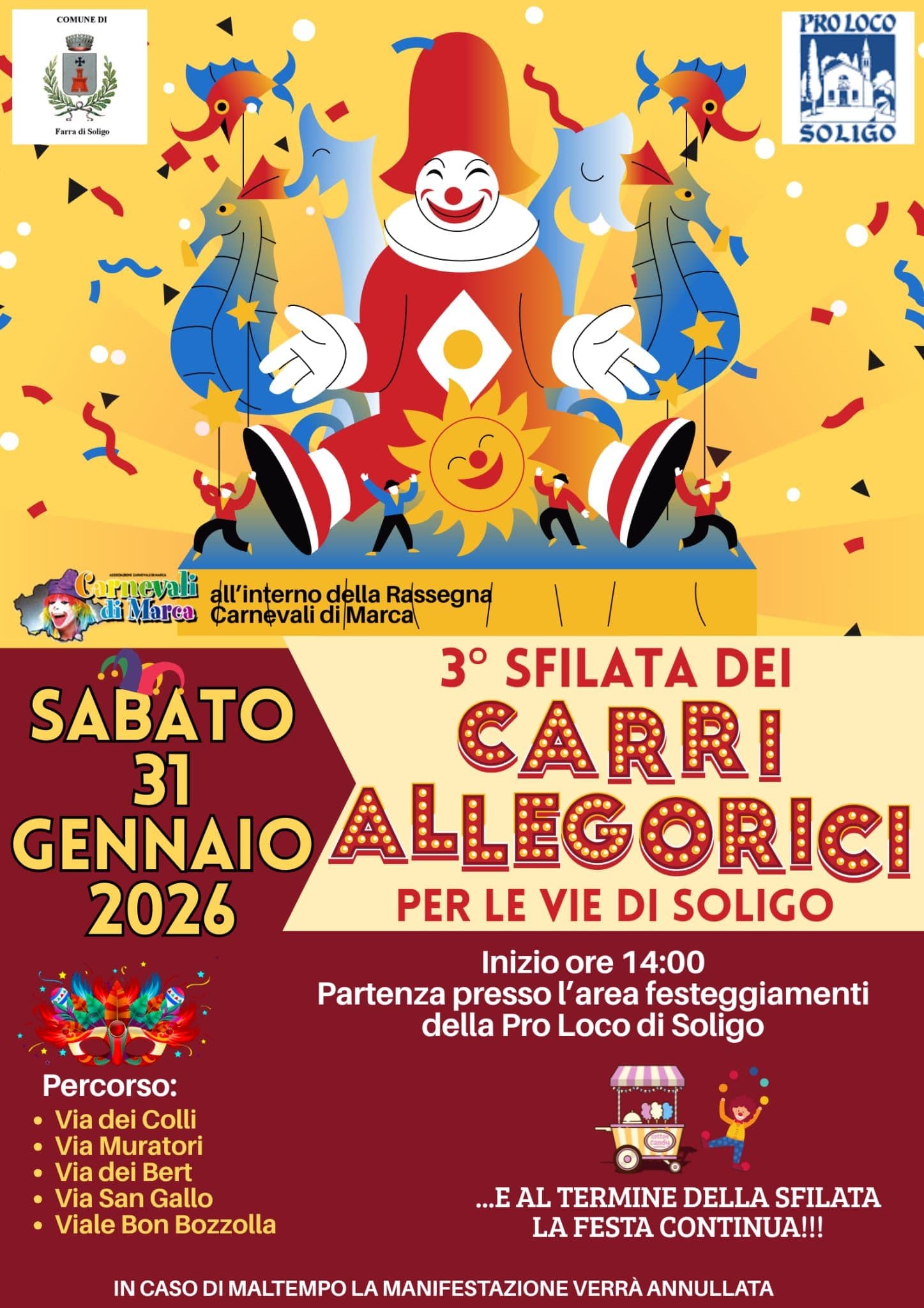 carnevale soligo 2026