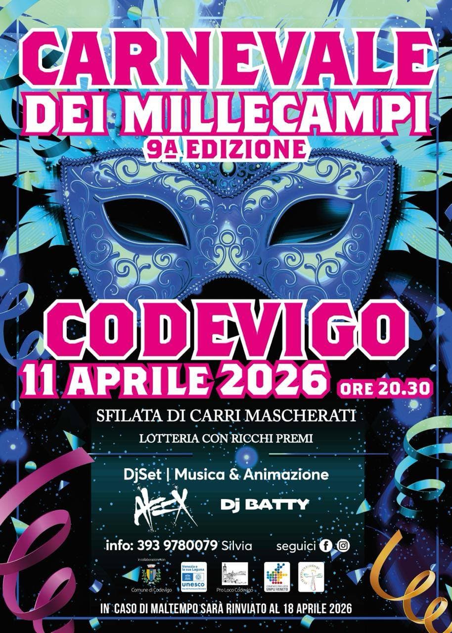 carnevale codevigo 2026