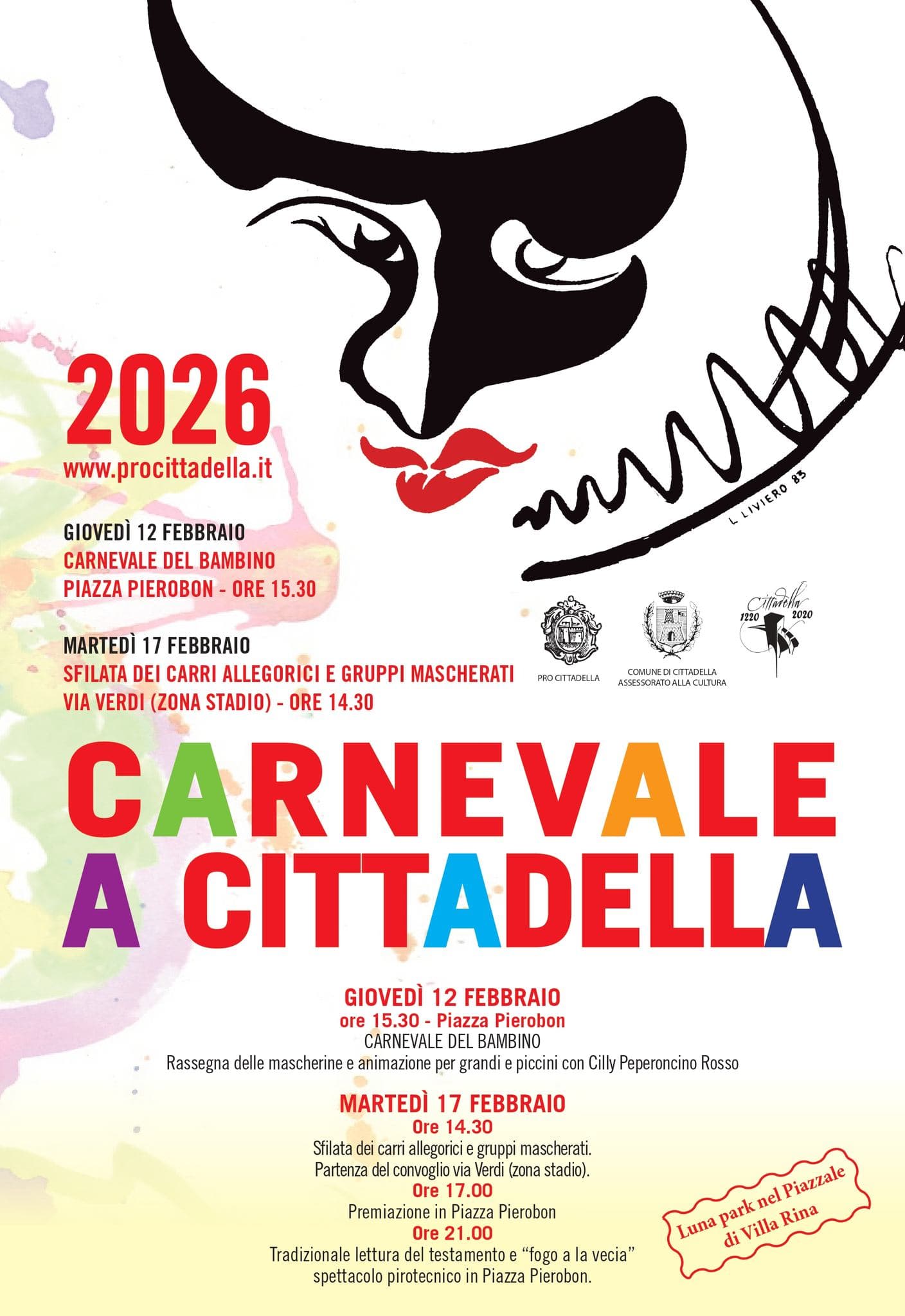 carnevale cittadella 2026