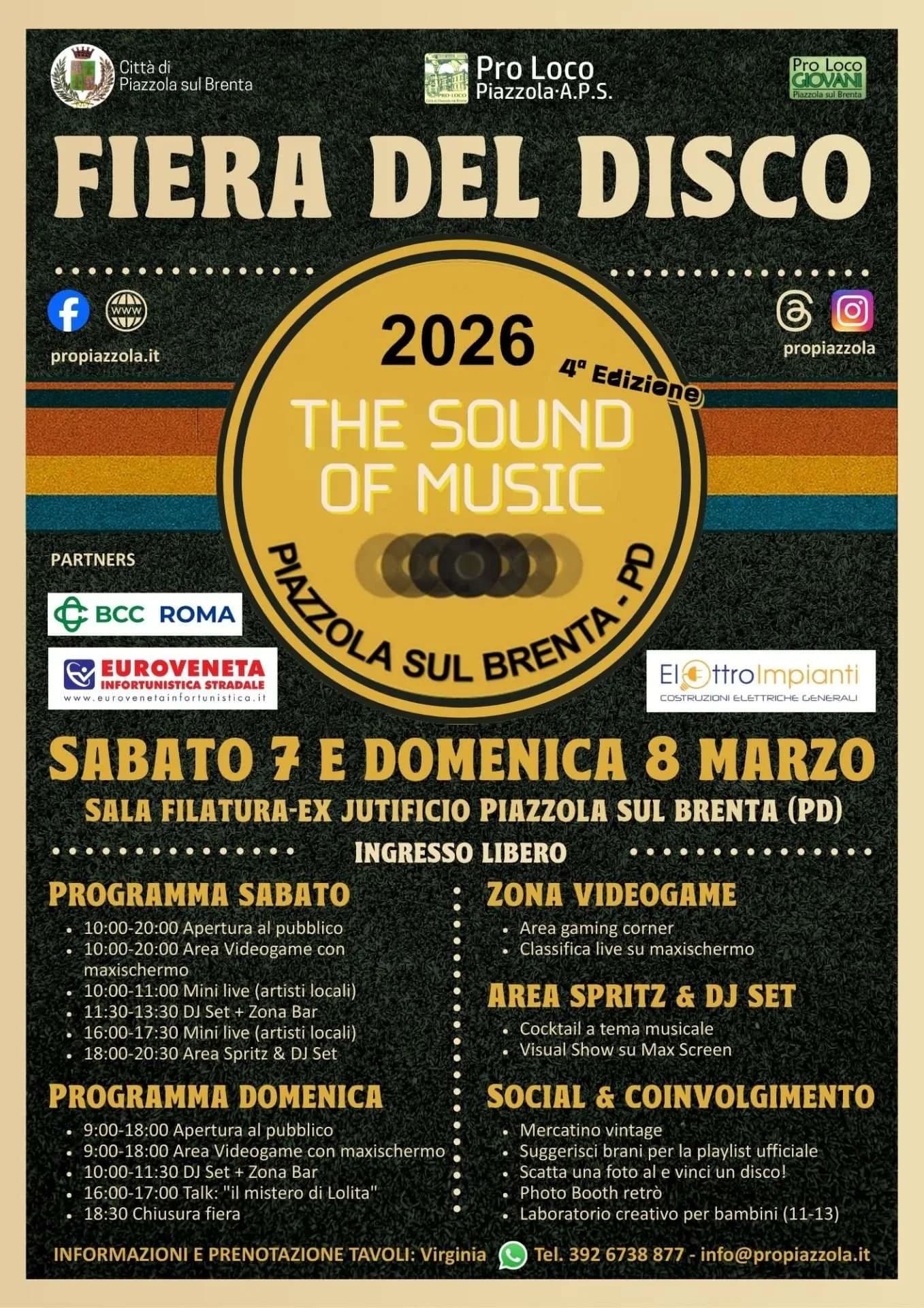 fiera disco 2026 piazzola brenta