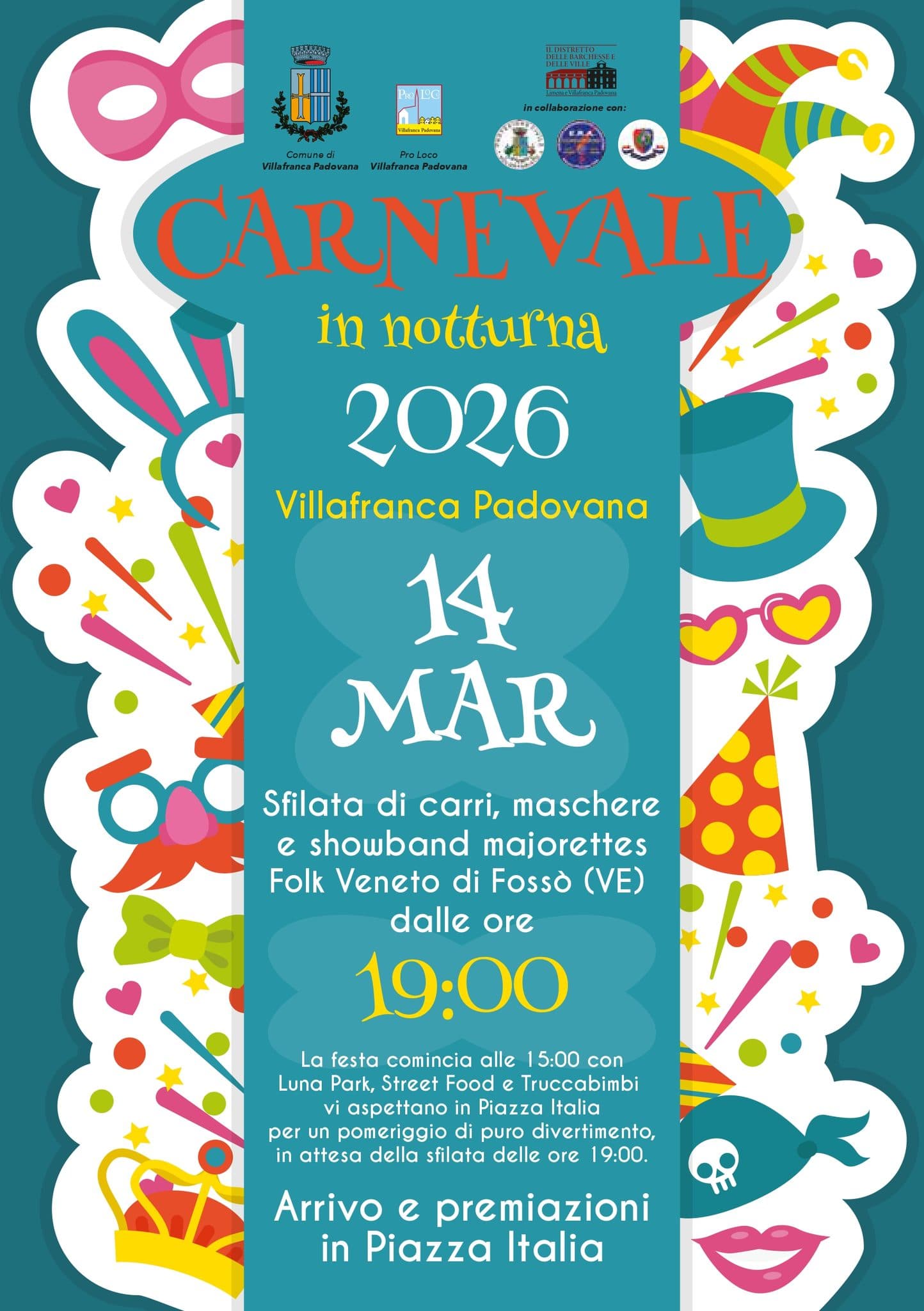 carnevale Villafranca Padovana 2026